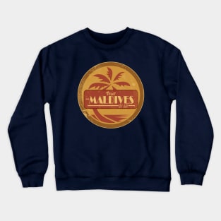 Maldives (distressed) Crewneck Sweatshirt